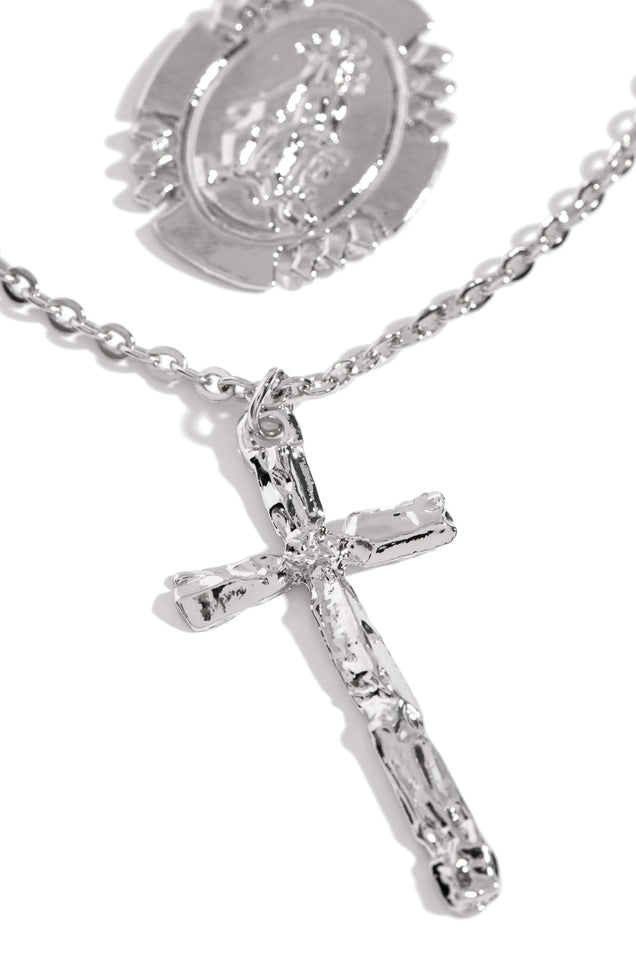 Load image into Gallery viewer, Silver-Tone Necklace
