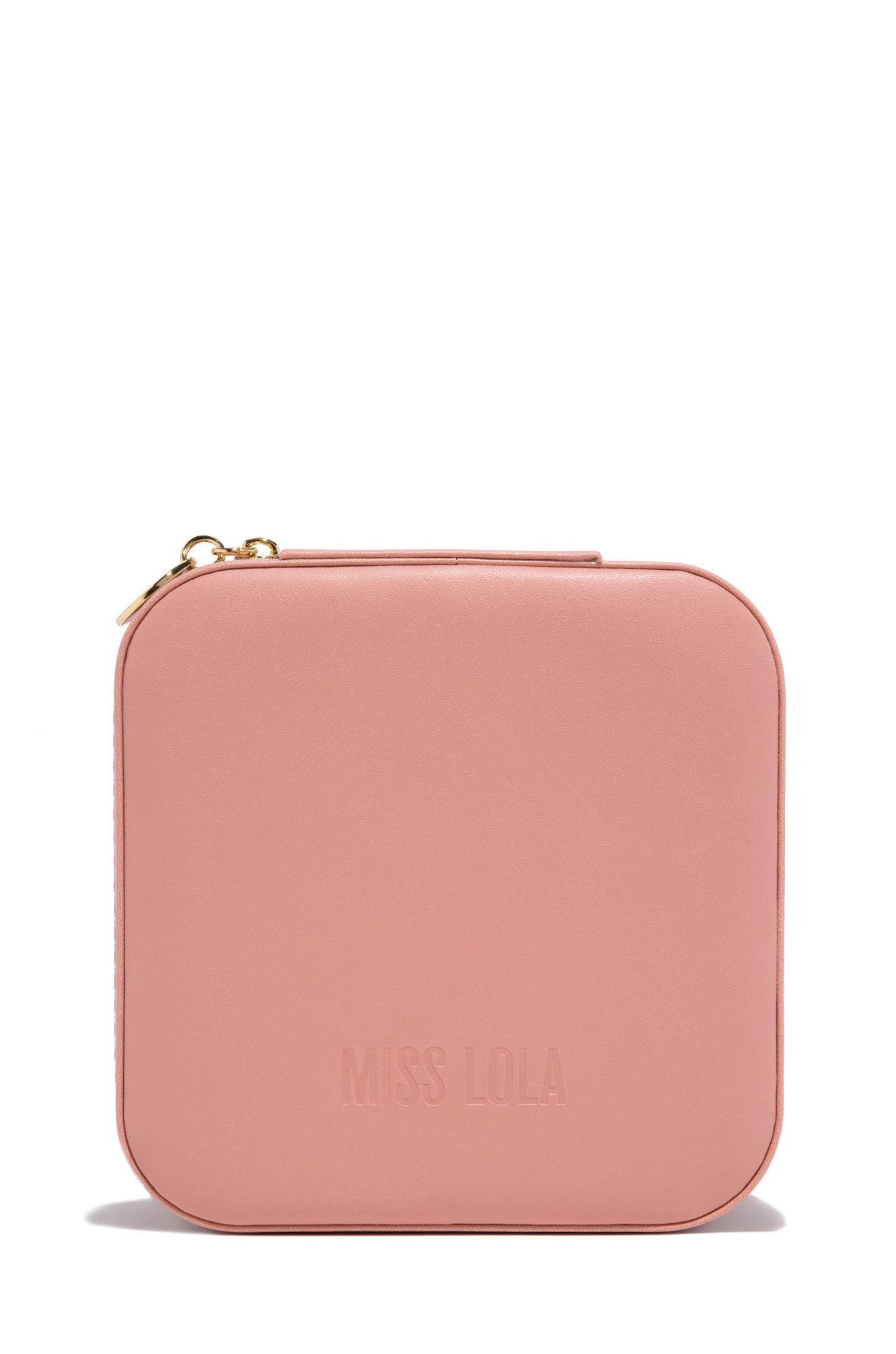 Pink Vegan Leather Travel Jewelry Box – Miss To Mrs® Shop
