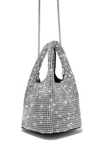 Load image into Gallery viewer, rhinestone bucket bag 
