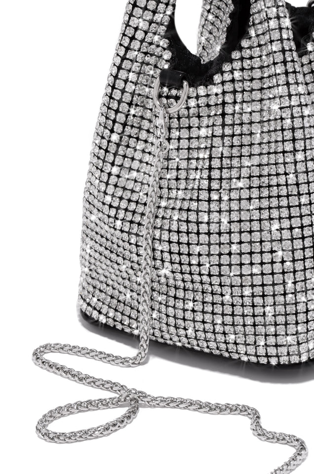 Load image into Gallery viewer, silver tone bag 
