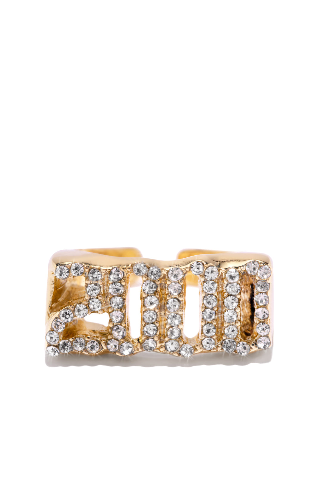 Shop 2000 Gold Old English Year Ring MISS LOLA