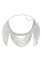 Load image into Gallery viewer, Silver Rhinestone Belt
