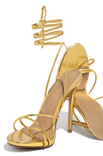 Load image into Gallery viewer, Gold Single Sole Heel 
