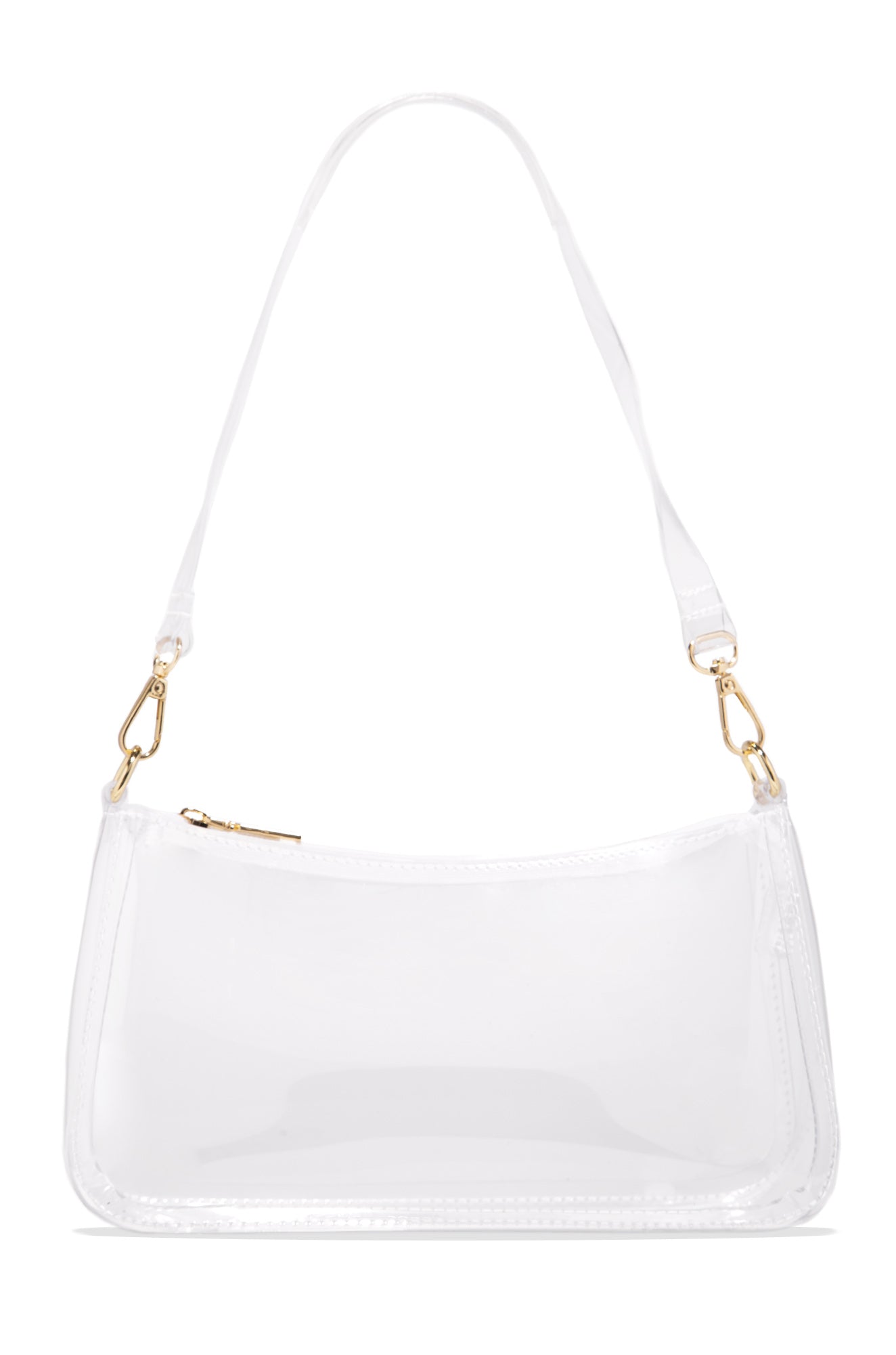 Clear Crossbody Bags White