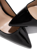 Load image into Gallery viewer, Black Patent Pump 
