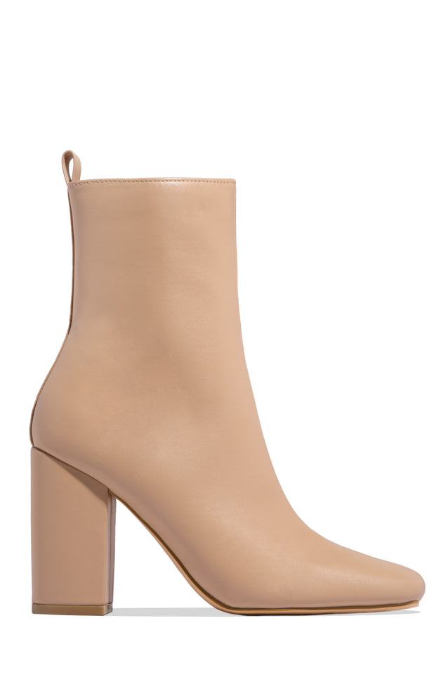 Load image into Gallery viewer, Nude Ankle Bootie
