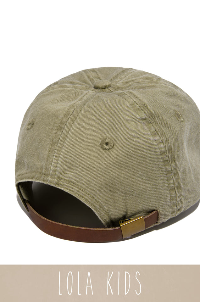 Load image into Gallery viewer, green adjustable baseball hat 
