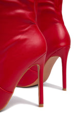 Load image into Gallery viewer, red scrunch boot 
