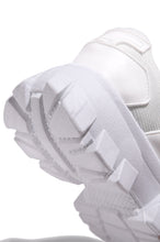 Load image into Gallery viewer, white chunky heel sneaker 
