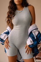 Load image into Gallery viewer, Grey Bodycon Romper
