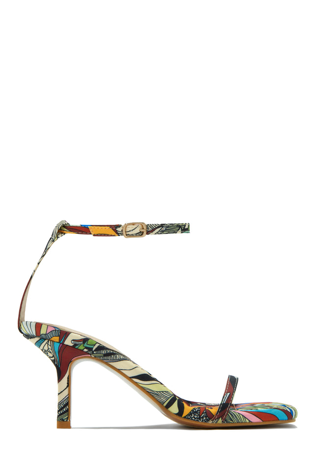 Load image into Gallery viewer, Black Multi Ankle Strap Mini Heel
