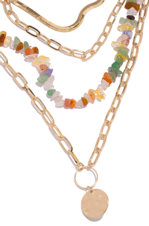 Load image into Gallery viewer, Multi Stone Necklace
