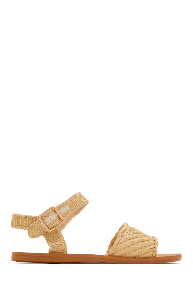 Load image into Gallery viewer, Nude Flat Sandals
