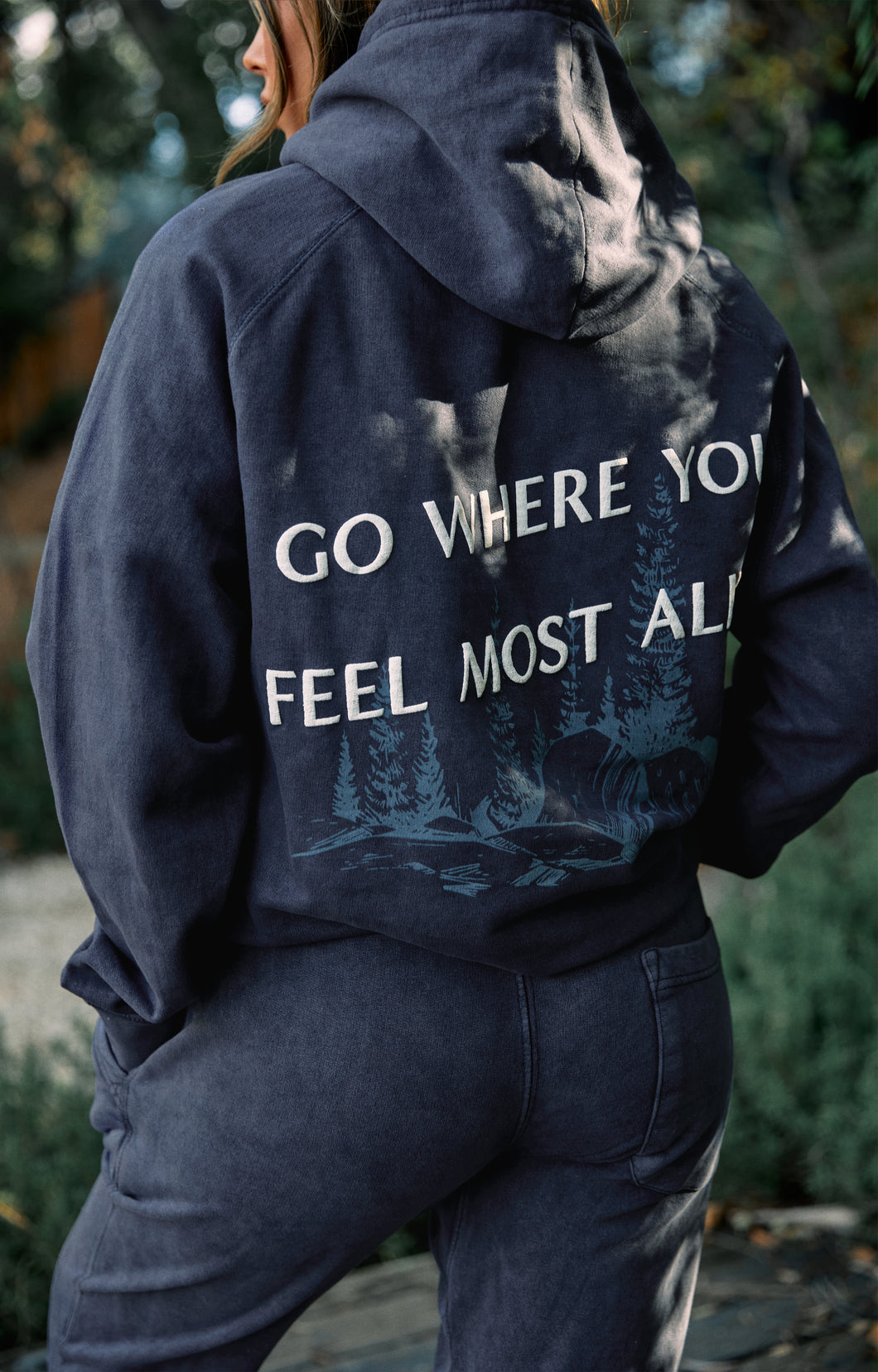 Grateful Hoodie - Blue