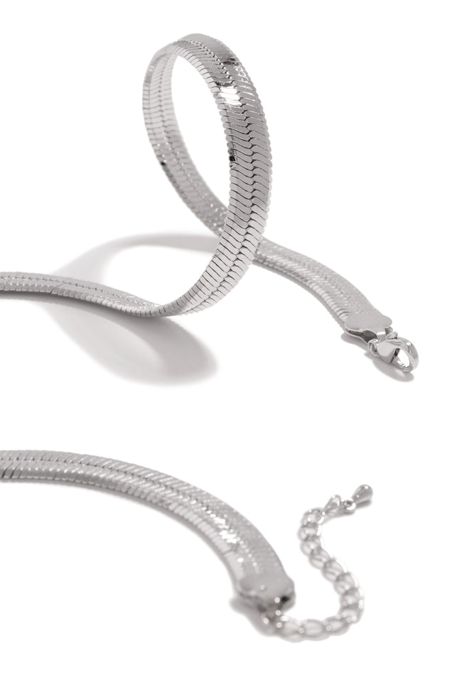 Load image into Gallery viewer, Silver Adjustable Necklace

