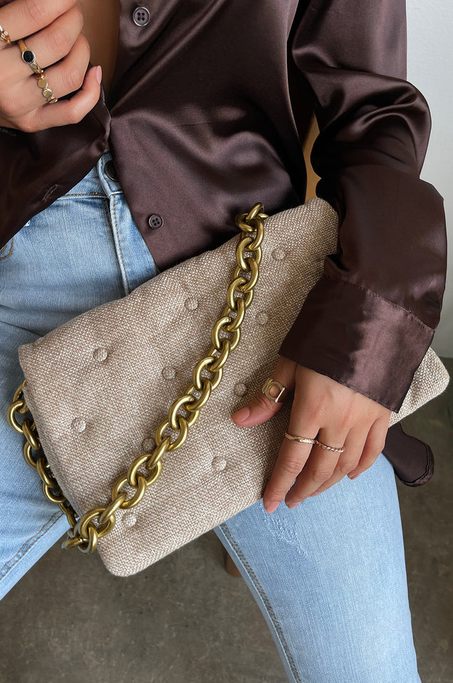Load image into Gallery viewer, Nude Shoulder Bag
