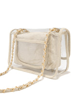 Load image into Gallery viewer, Clear Crossbody with Back pocket
