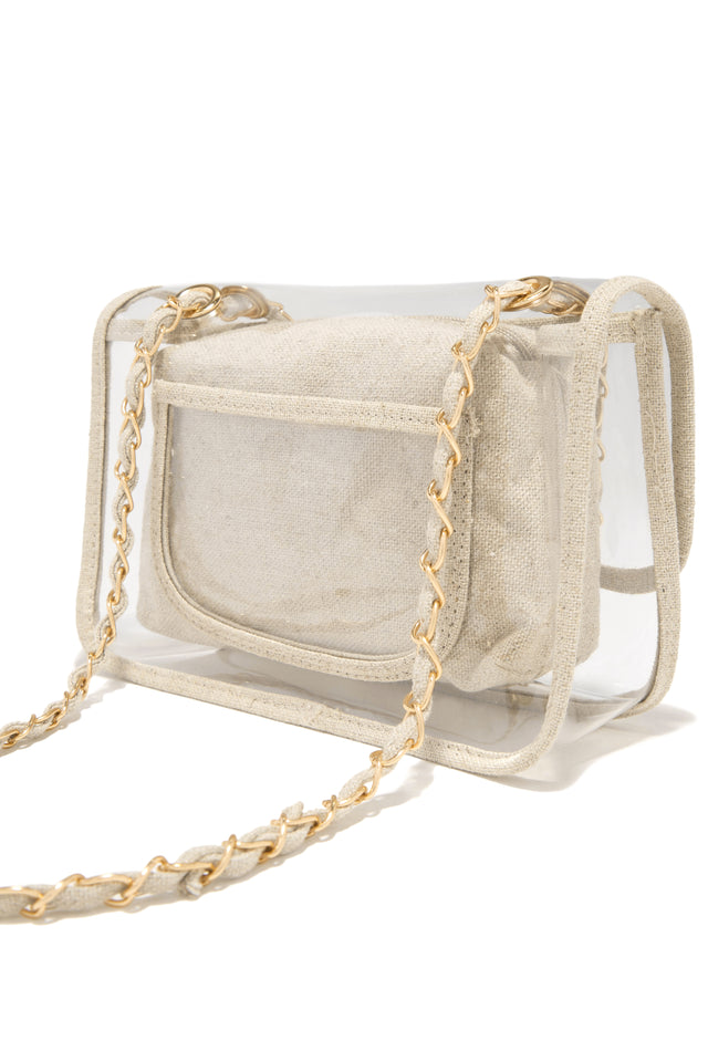 Load image into Gallery viewer, Clear Crossbody with Back pocket
