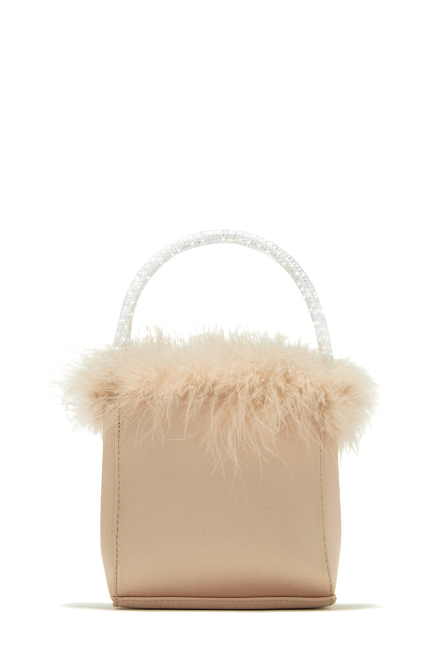 Load image into Gallery viewer, Nude Satin Bag
