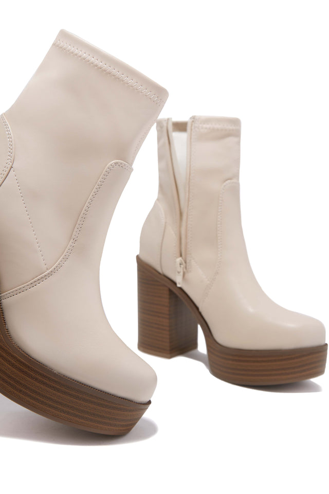 Load image into Gallery viewer, Bone Ankle Boots
