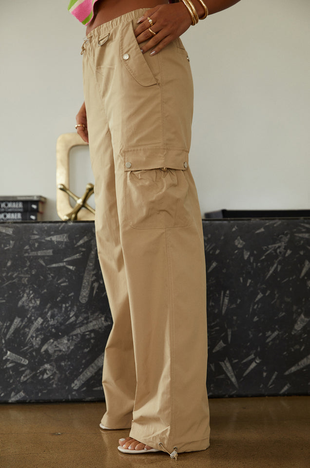 Load image into Gallery viewer, Nude Cargo Pant
