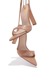 Load image into Gallery viewer, Nude Pointed Toe Heels 
