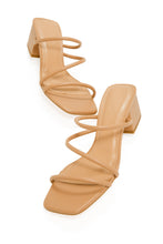 Load image into Gallery viewer, Nude Chunky Heels
