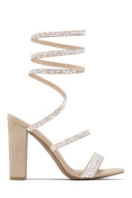 Load image into Gallery viewer, Nude Chunky Heels
