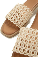 Load image into Gallery viewer, Nude Woven Sandals

