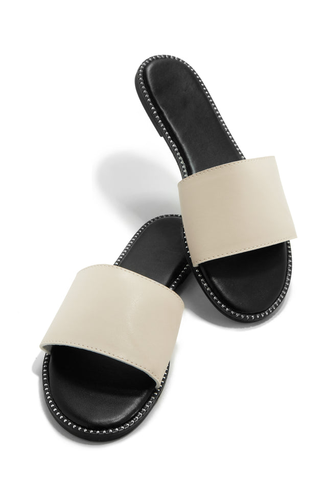 Load image into Gallery viewer, Nude Slip On Sandals
