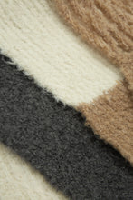 Load image into Gallery viewer, Ivory, Nude and Grey Scarf

