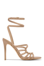 Load image into Gallery viewer, Nude Adjustable Closure Heel
