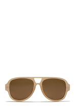 Load image into Gallery viewer, Italia Oversized Sunglasses - Nude
