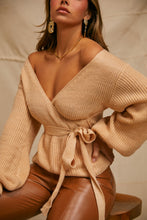 Load image into Gallery viewer, Peach Sweater Top
