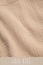 Load image into Gallery viewer, Crinkled Gauze Fabric Nude Top
