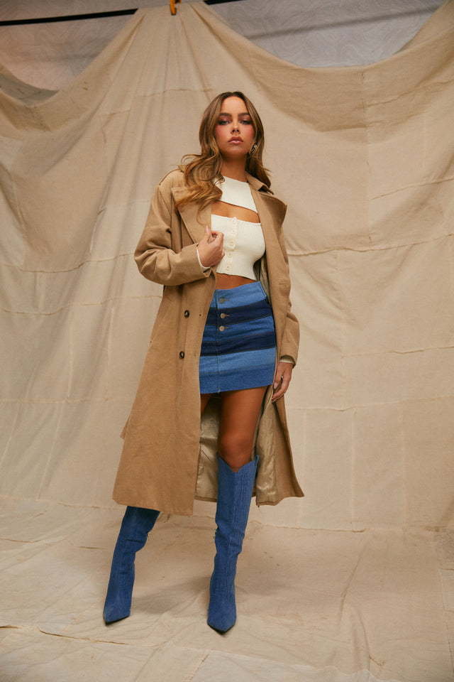 Load image into Gallery viewer, Kaiya High Heel Boots - Denim
