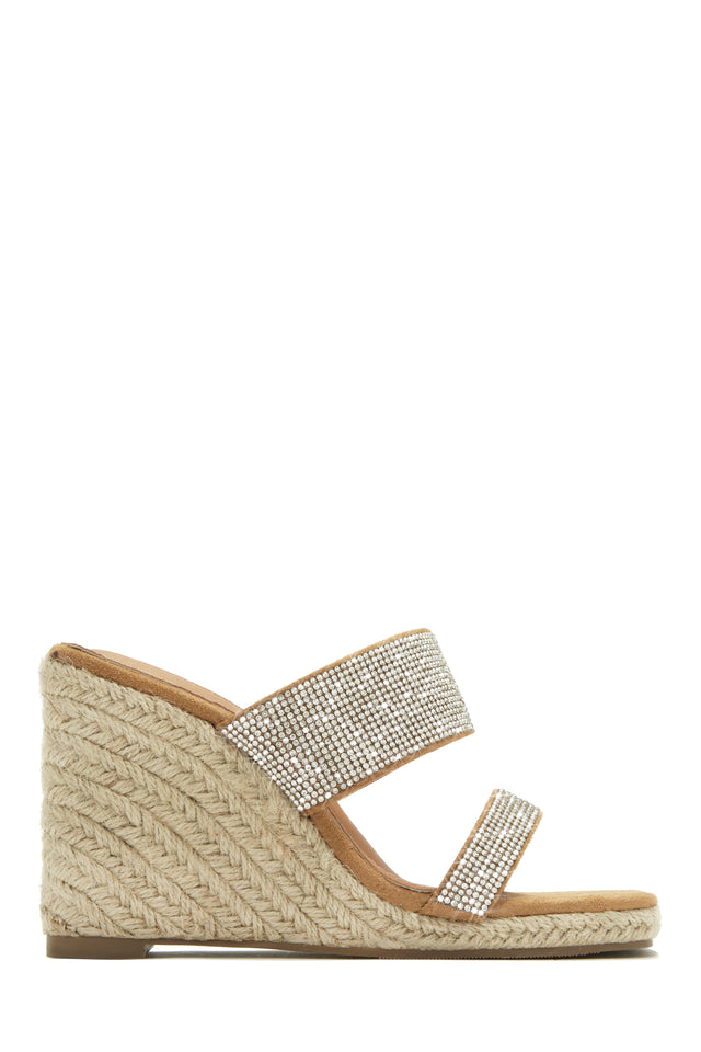 Load image into Gallery viewer, Espadrille Wedges with Slip On Entry
