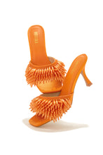 Load image into Gallery viewer, Slip On Orange Mules

