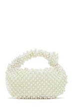 Load image into Gallery viewer, White Pearl Beaded Embellished Bag
