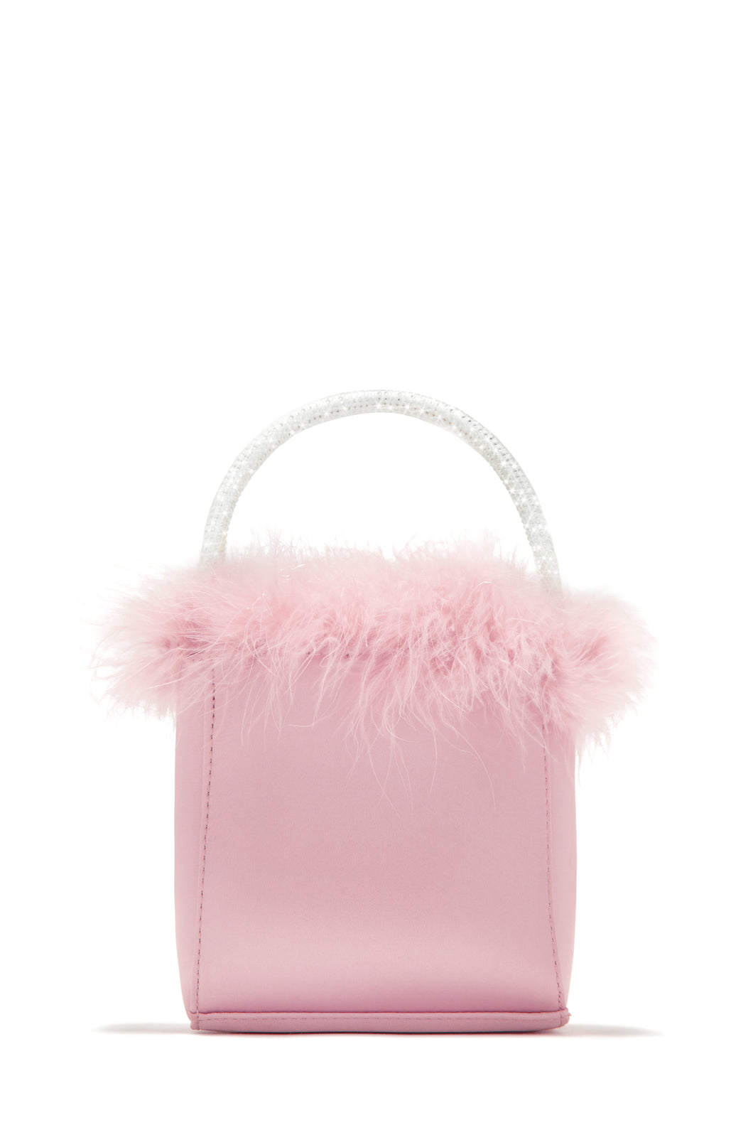 Pink Satin Bag