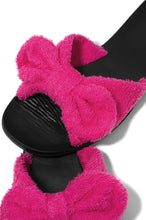 Load image into Gallery viewer, Pink Terry Cloth Sandals
