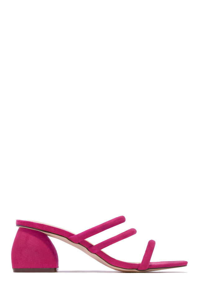 Load image into Gallery viewer, Nora Block Mid Heel Mules - Nude
