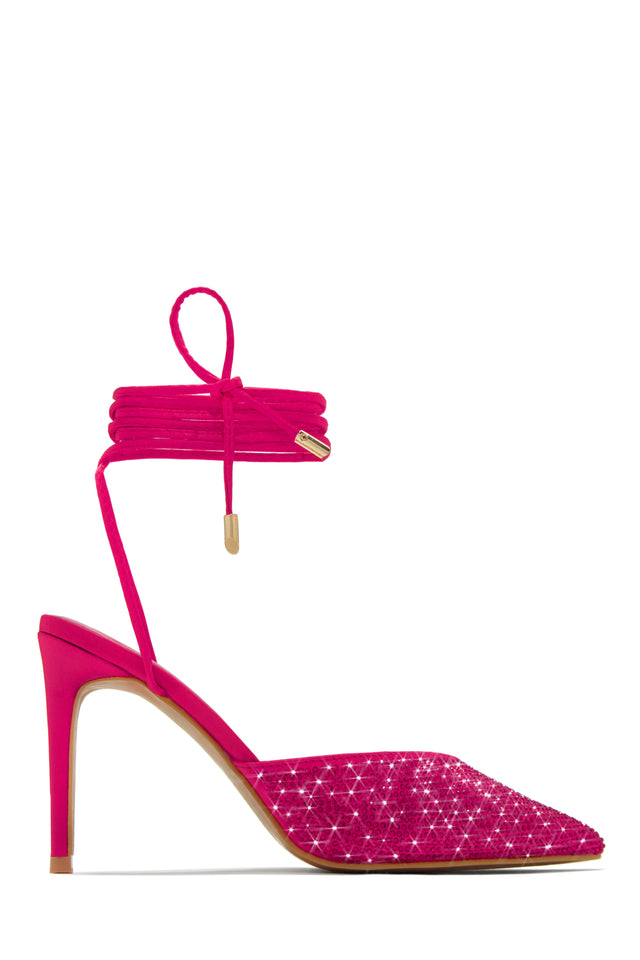 Load image into Gallery viewer, Pink Pointed Toe Heels
