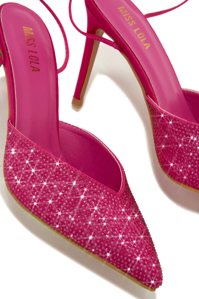 Load image into Gallery viewer, Embellished Pointed Toe Pumps
