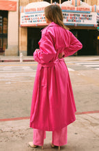 Load image into Gallery viewer, Satin Trench Coat
