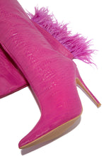 Load image into Gallery viewer, Pink Pointed Toe Boots 
