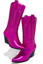 Load image into Gallery viewer, Pink Pull On Boots 
