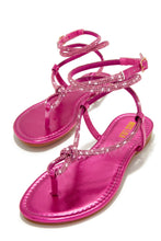 Load image into Gallery viewer, Pink Embellished Sandals
