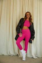 Load image into Gallery viewer, Model Standing Wearing Pink Set
