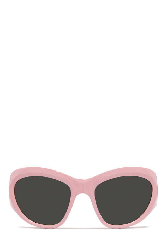 Load image into Gallery viewer, Pink Oversized Alien Sunglasses
